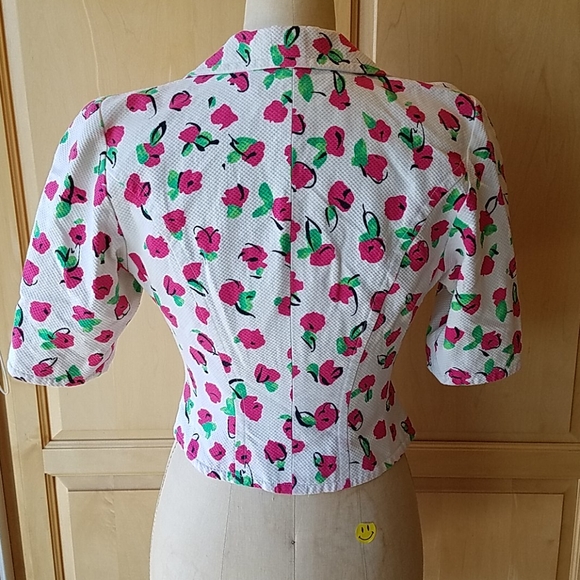 Vintage Guy LaRoche cotton pique jacket - Picture 4 of 10